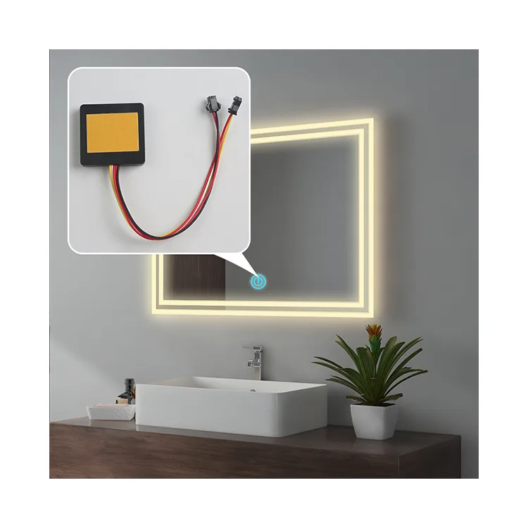 TD100-I Single-Colour Mirror Touch Dimmer, 12-24V 60W - photo 1