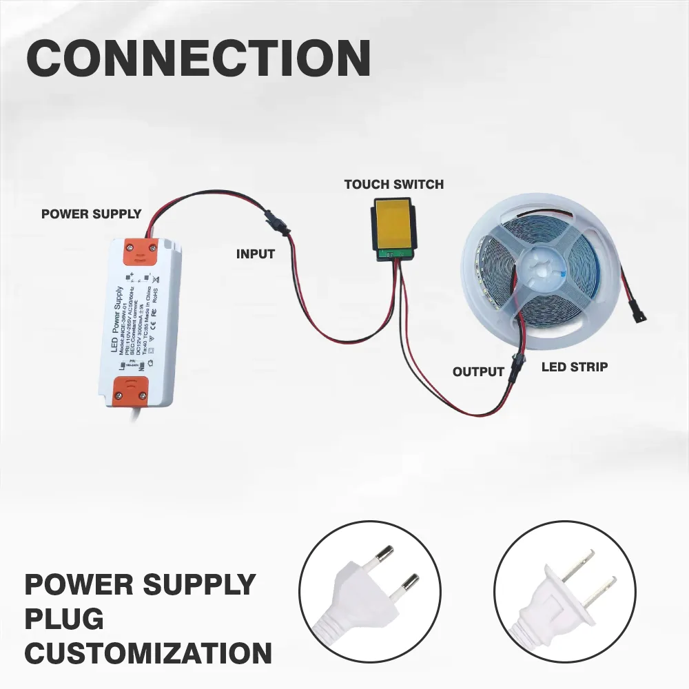TD101 Mirror Touch Dimmer, 12V 36W - photo 2