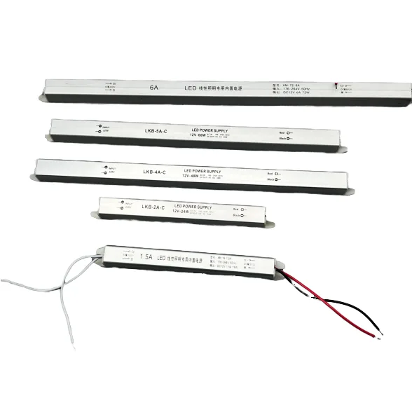 Ultra-Slim 220VAC to 12V DC Switching Power Supply, 18-120W - photo 2
