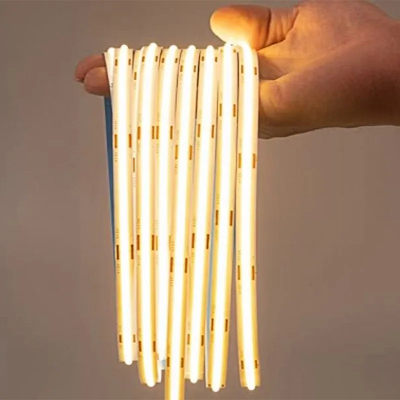 Linear COB LED Strip, 12V / 24V, 8 mm, Self-Adhesive - photo 1