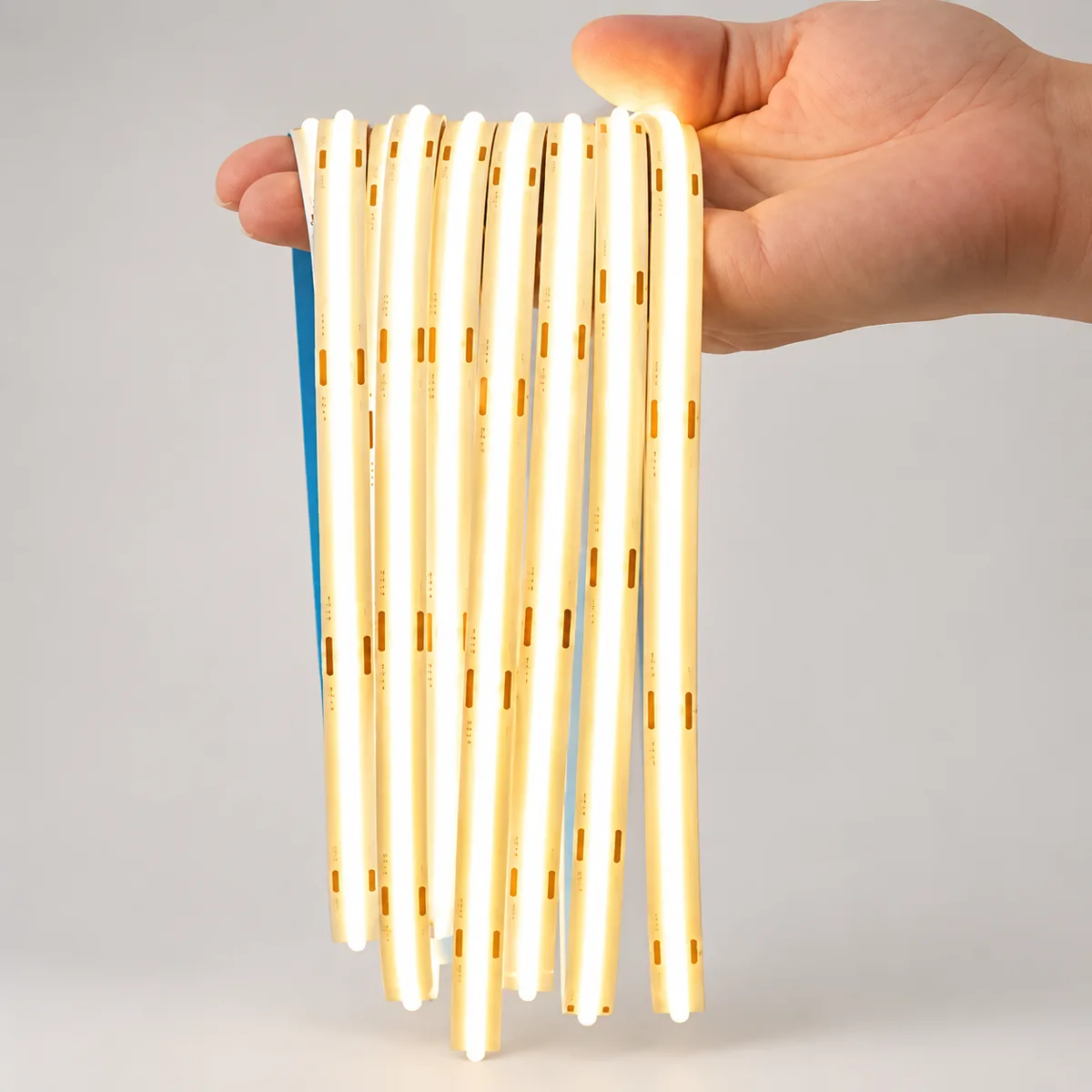Linear COB LED Strip, 12V / 24V, 8 mm, Self-Adhesive