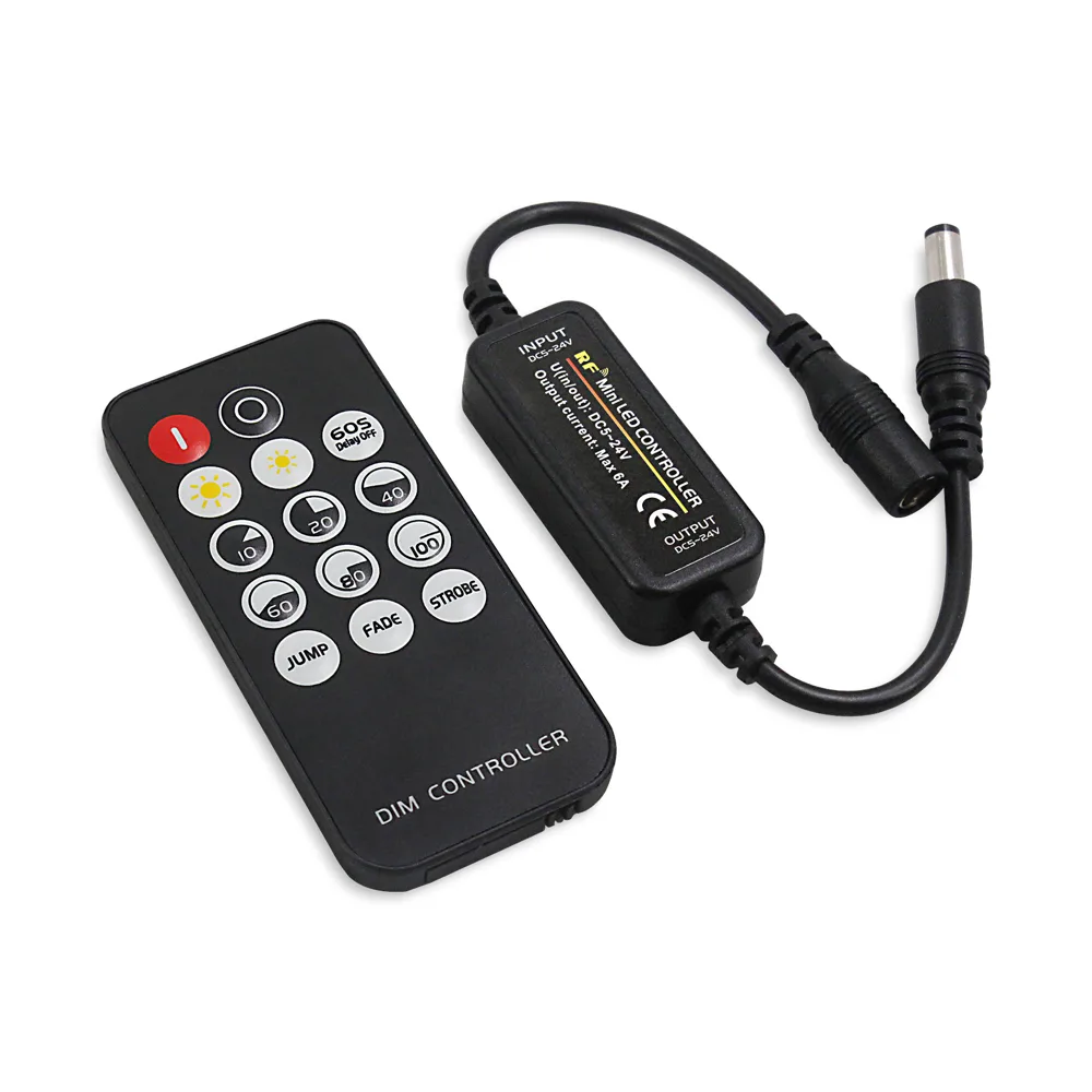 JM-RF-M2 17-Key RF CCT LED Controller, 5-24V 144W - photo 2