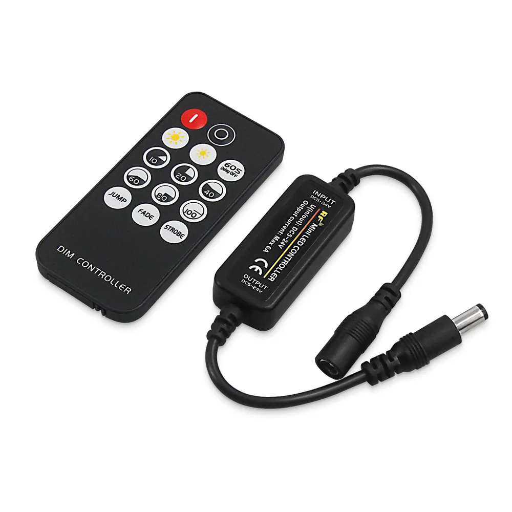 JM-RF-M2 17-Key RF CCT LED Controller, 5-24V 144W - photo 3