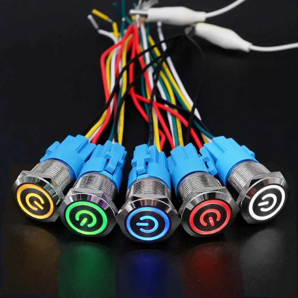 SZR-01 Metal Push Button Switch, 12-22 mm, IP67, 3A - photo 3