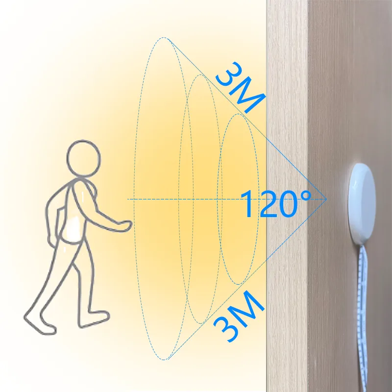 SCXD-P-01 Human Motion Sensor Switch, 0-3 m, 5-24V - photo 2